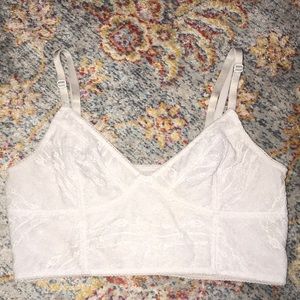 Free people white bralette